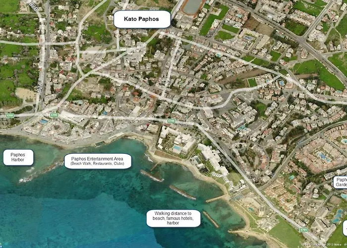 2 Bedroom Townhouse, Close To Paphos Harbour, Use Of Onsite Facilities